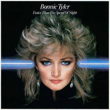 Bonnie Tyler - Faster Than the Speed of Night album cover