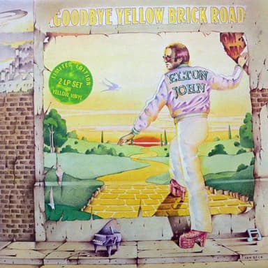 Elton John - Goodbye Yellow Brick Road album cover